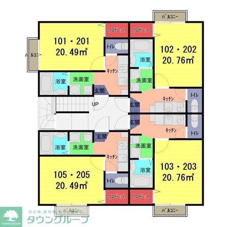 mocaの物件間取画像